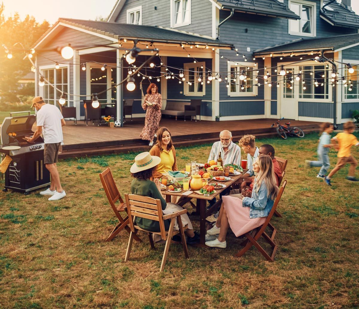 Outdoor House Party — Hillsboro, TX — Lehmann Insurance Agency