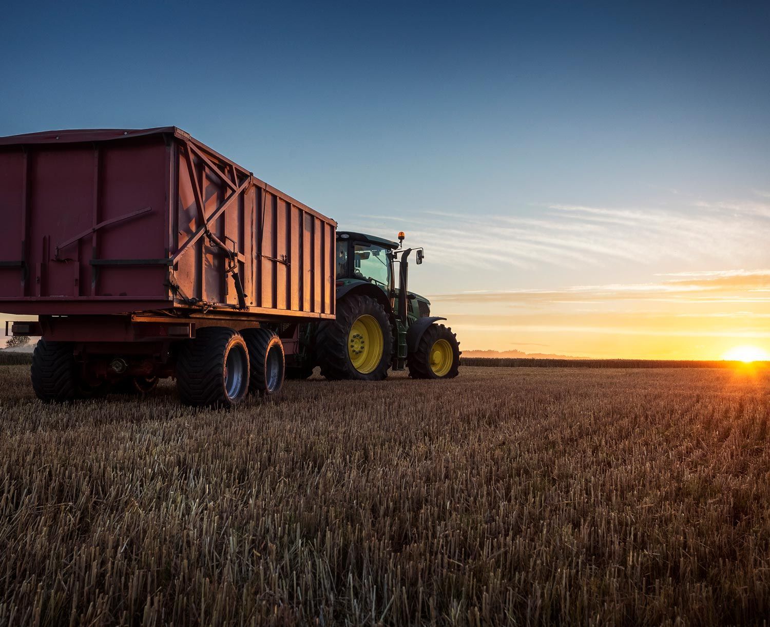 Tractor On A Field — Hillsboro, TX — Lehmann Insurance Agency