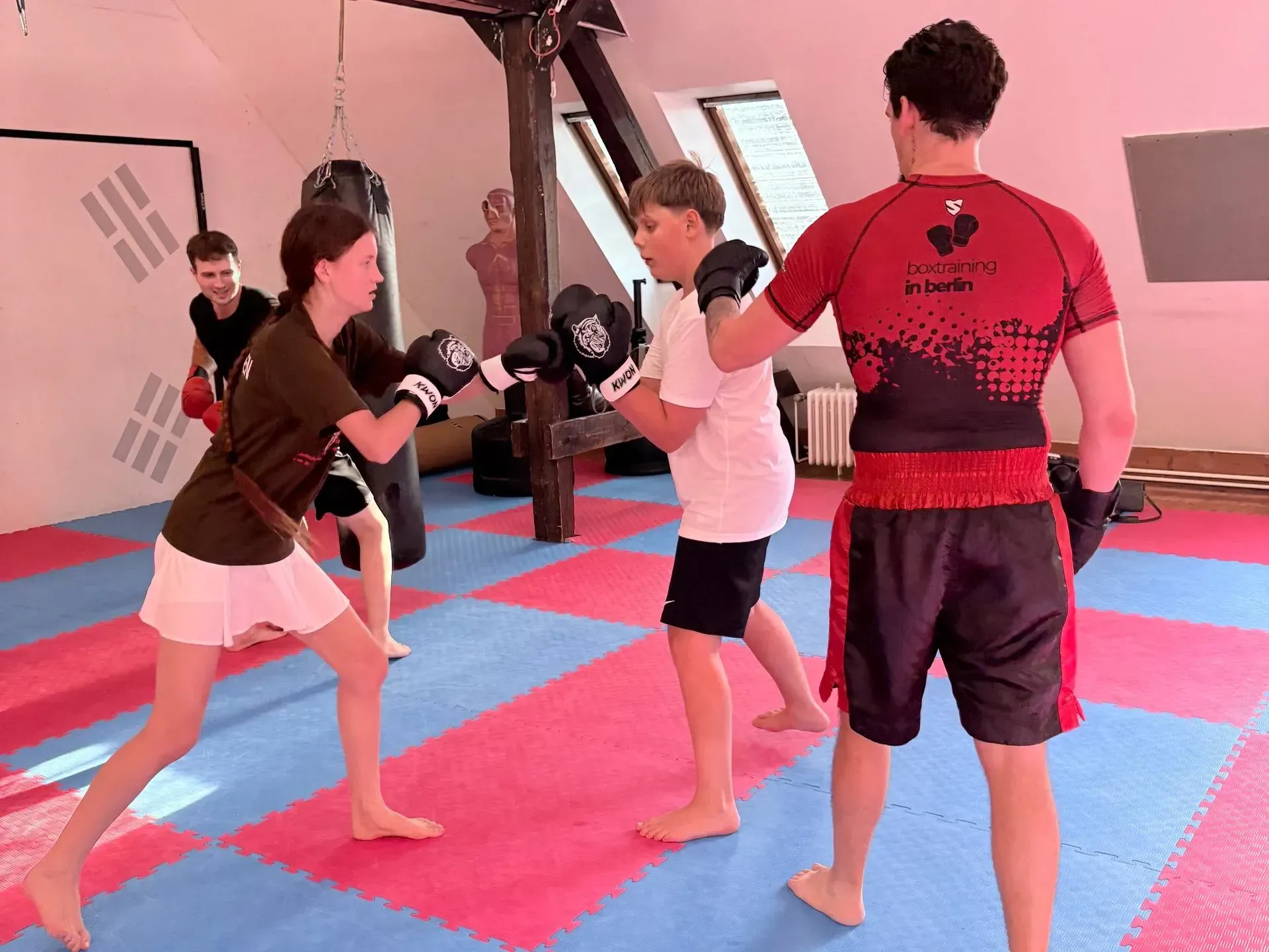 Boxtraining in Berlin: NorseBoxing - Pratzentraining