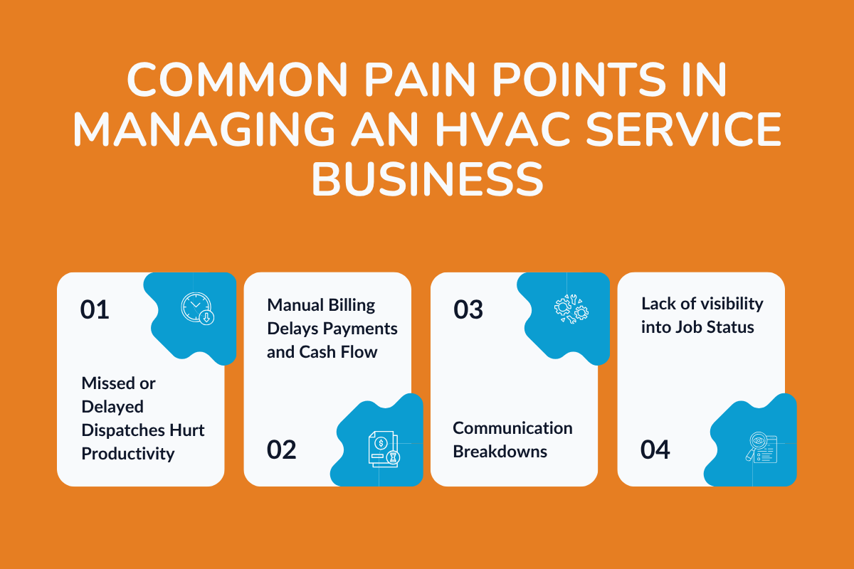 Common Pain Points in Managing an HVAC Service Business