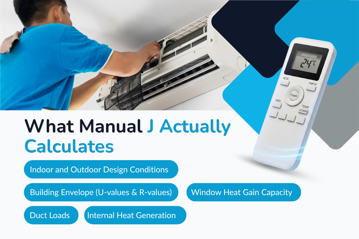 What Manual J Actually Calculates And Why the Methodology Difference Matters?
