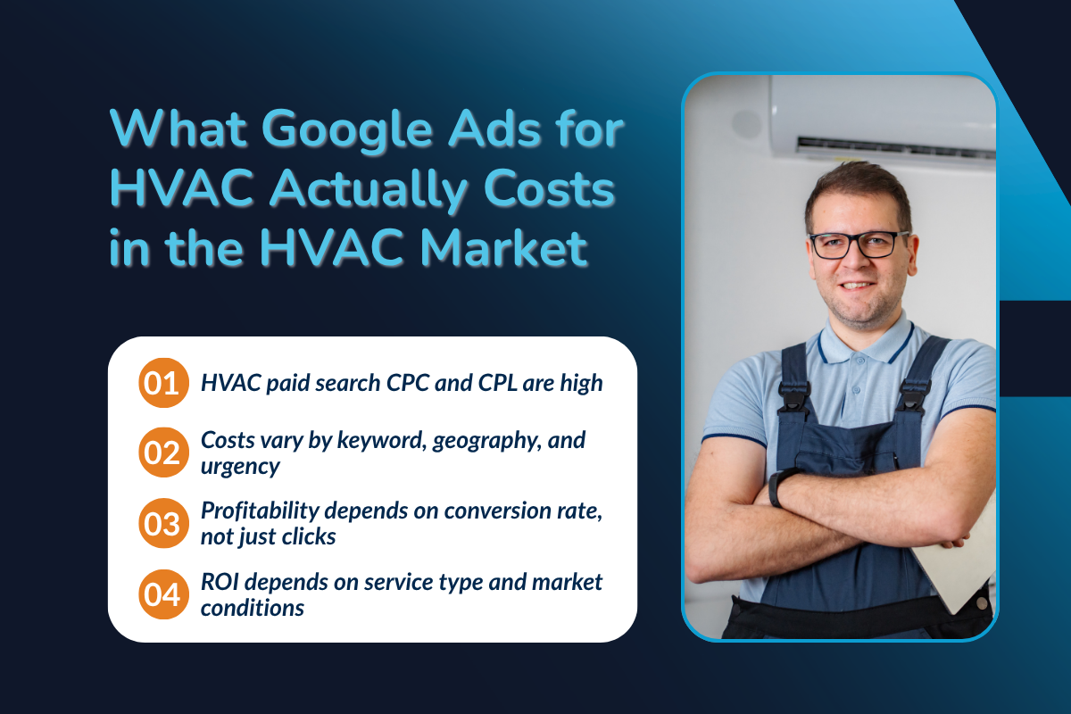 What Google Ads for HVAC Actually Costs in the HVAC Market?