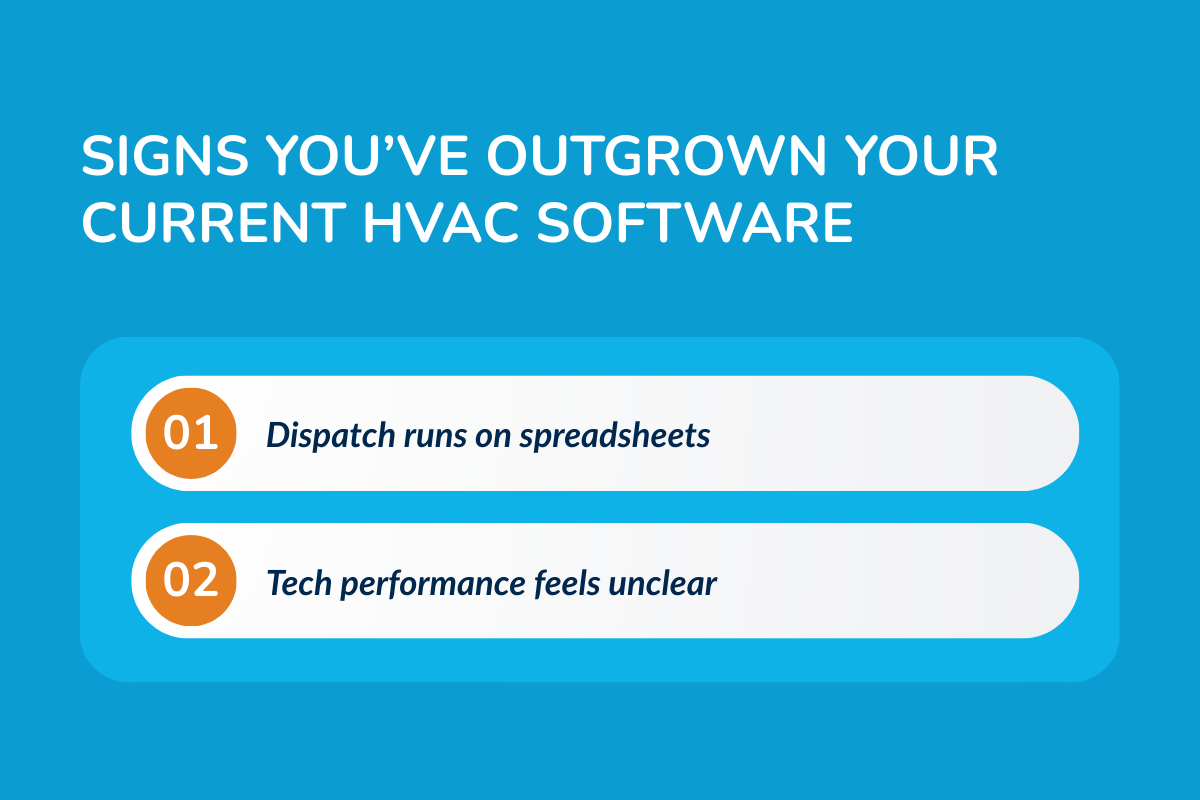 Signs You’ve Outgrown Your Current HVAC Software
