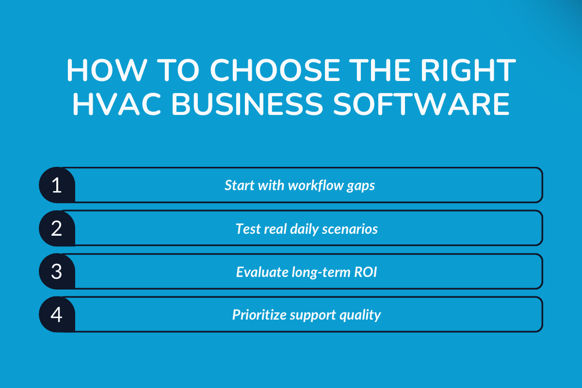 How to Choose the Right HVAC Business Software?