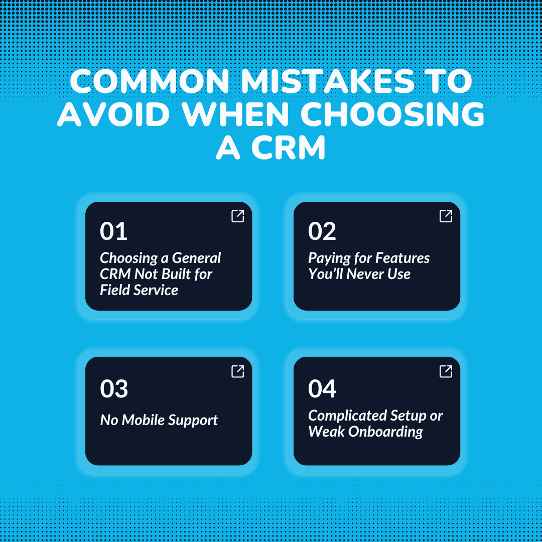 Common Mistakes to Avoid When Choosing a CRM