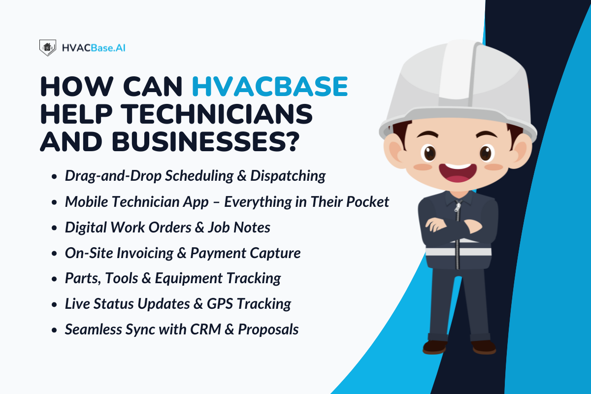 How Can HVACBase Help Technicians and Businesses?