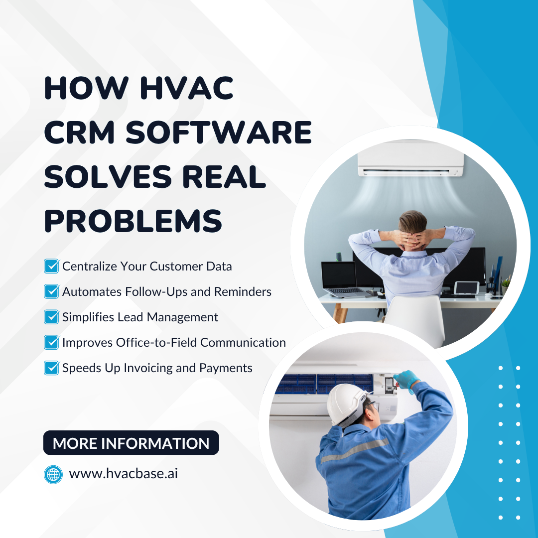 How HVAC CRM Software Solves Real Problems