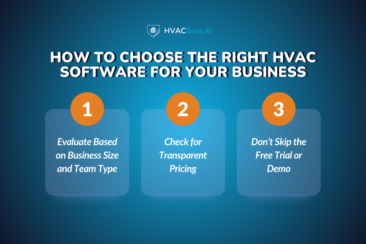 How to Choose the Right HVAC Software for Your Business