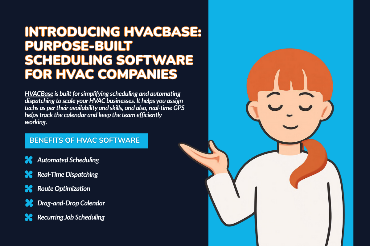 Introducing HVACBase: Purpose-Built Scheduling Software for HVAC Companies