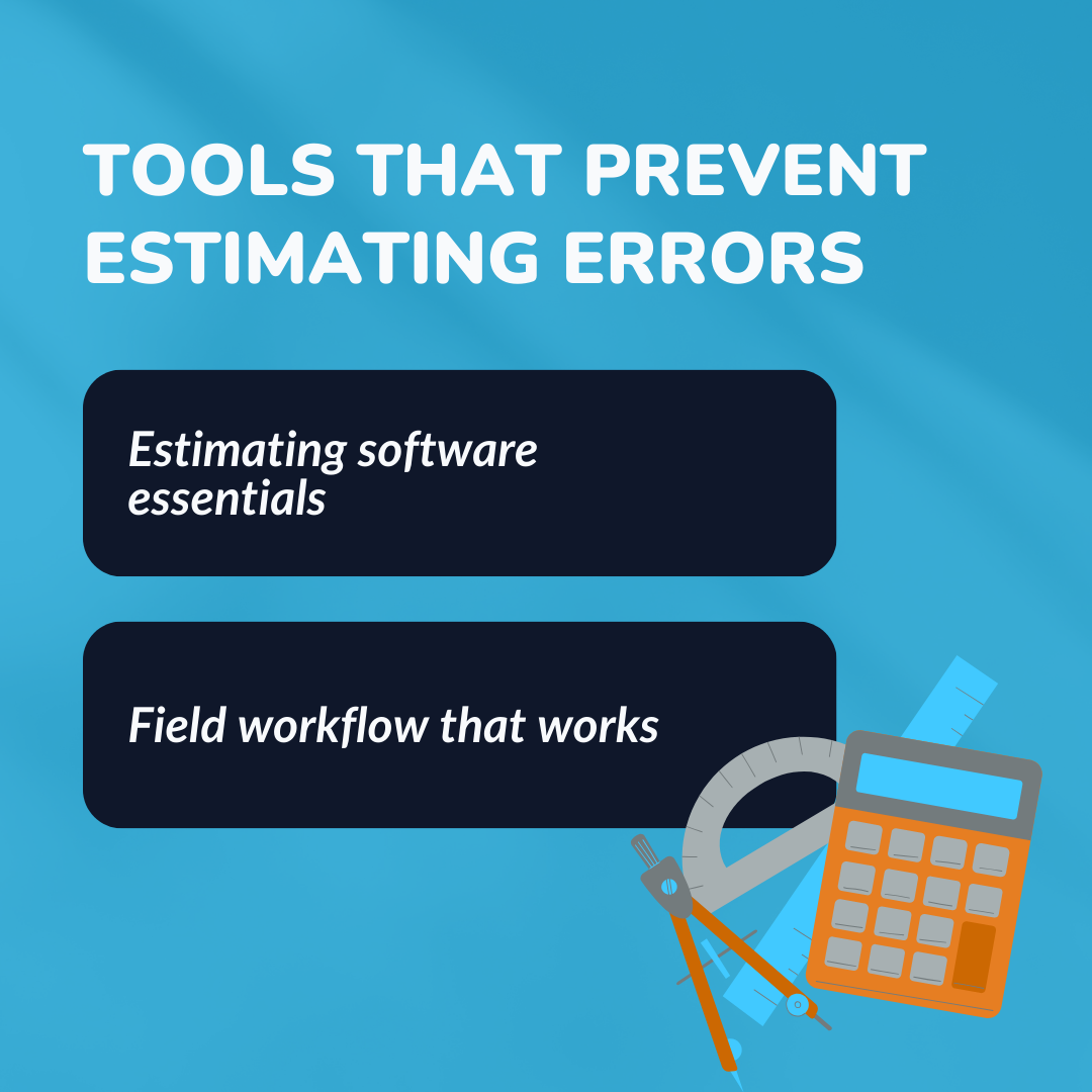 Tools That Prevent Estimating Errors