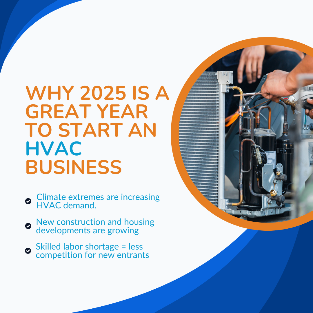 Why 2025 Is a Great Year to Start an HVAC Business