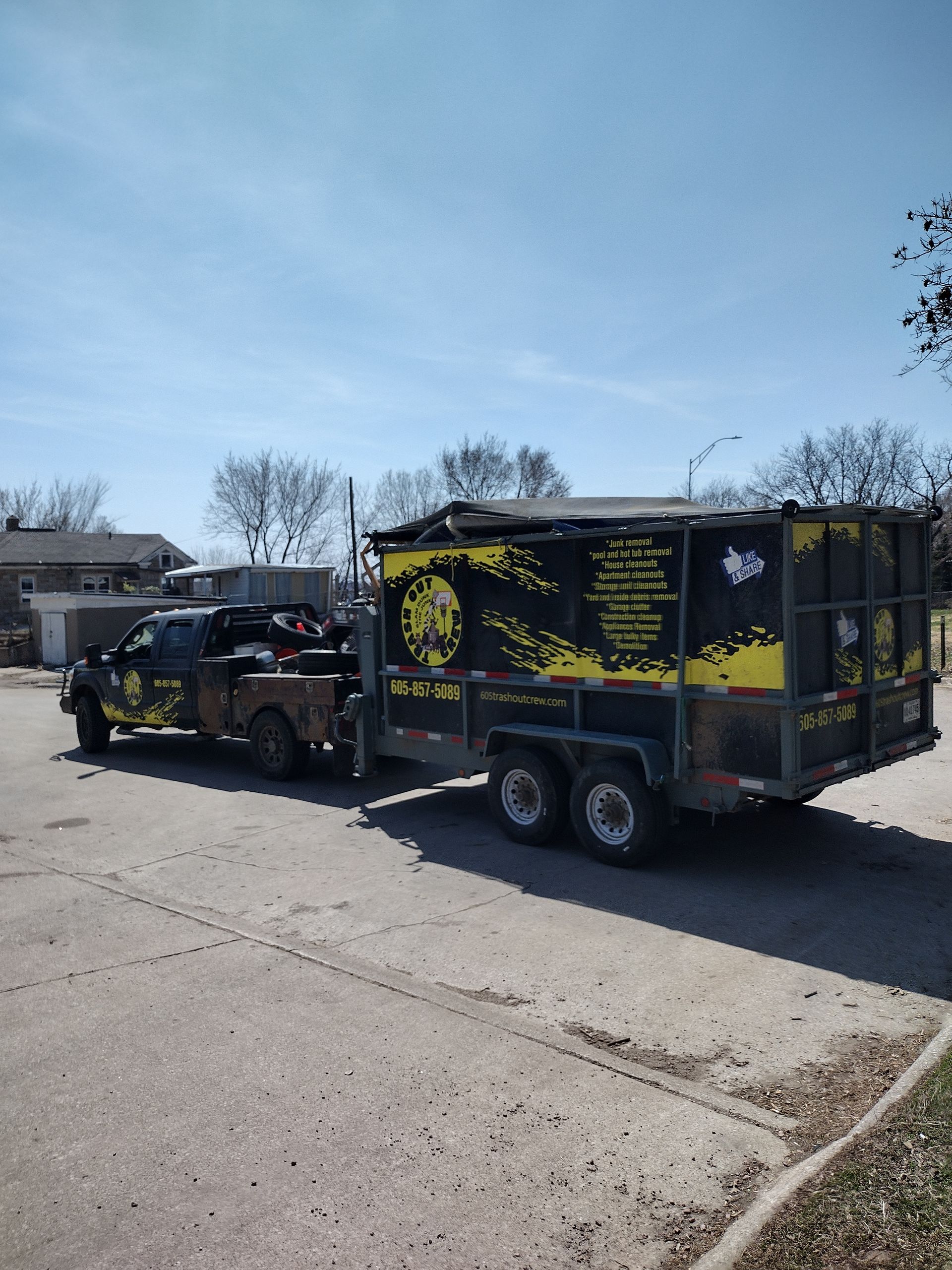 Trash Out Crew Truck