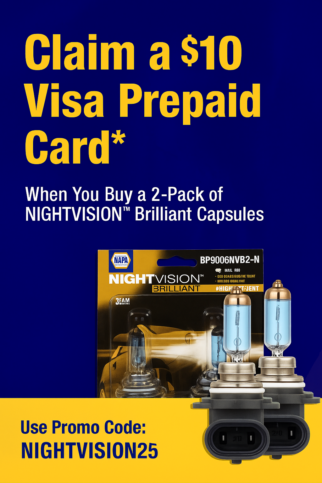 10 Visa Prepaid Card | Quality Auto Repair