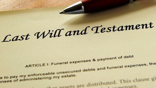 Last will and testament doc