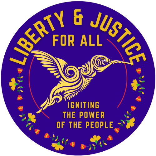 Liberty & Justice For All logo
