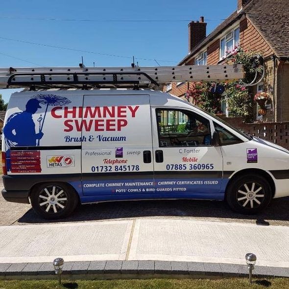 Sweeping - Gillingham - C Foster Chimney Sweeps - man and van