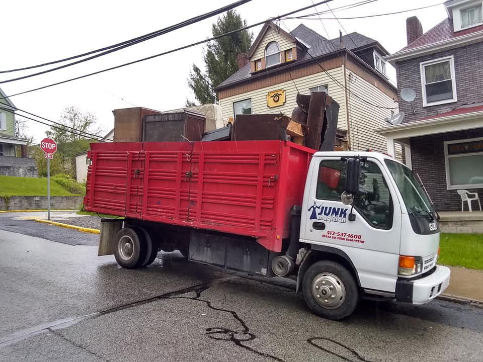 Junk Removal Service Truck — Pittsburgh, PA — Junk Magician