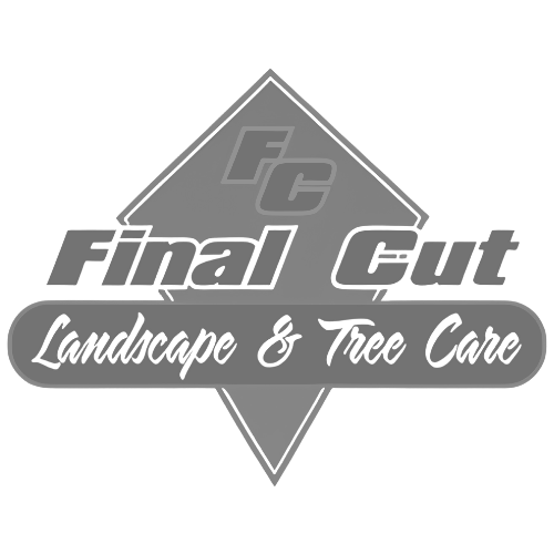 Final Cut Landscape & Tree Care logo in gray tones.