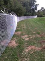 Long Chain Link Fence — Danville, IL — Illini Fence Newco