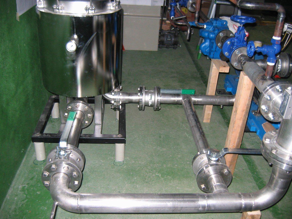 sistemi di tubazioni in acciaio