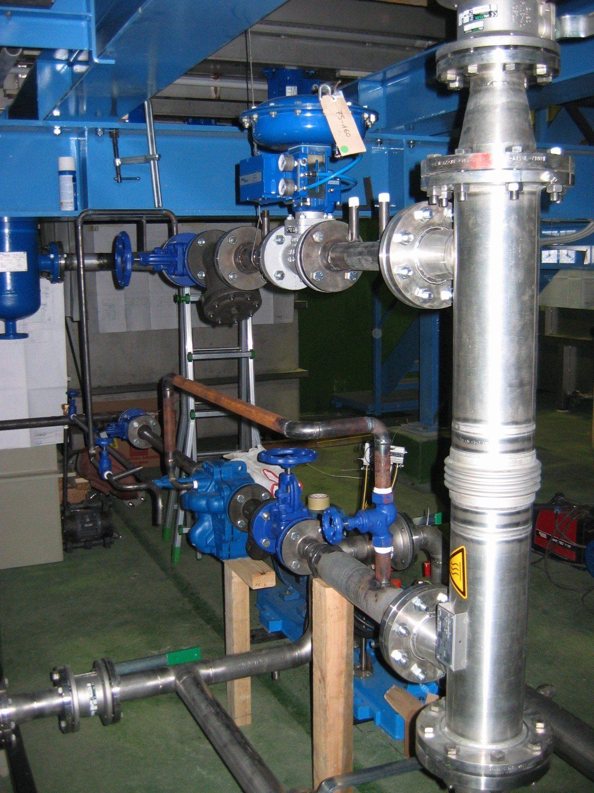 impianti di trasporto in acciaio inox