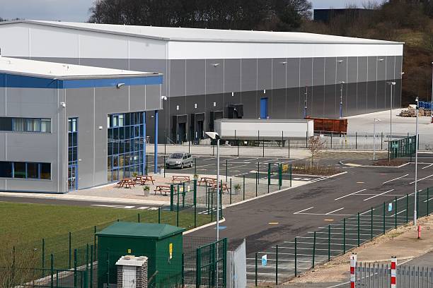 Modern Factory And Distribution Centre - Lancaster, CA - Sav-On Fence Co.