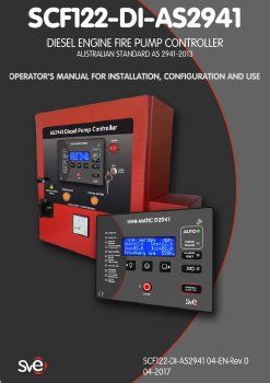 SCF122-DI-AS2941 Diesel Fire Pump Controller