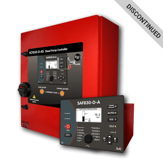 SVE SCF830-D-AS Diesel Fire Pump Control Panel