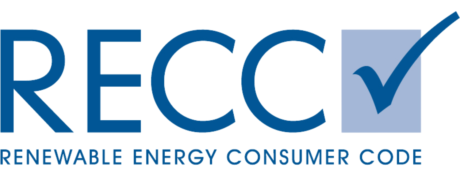 The logo for the renewable energy consumer code