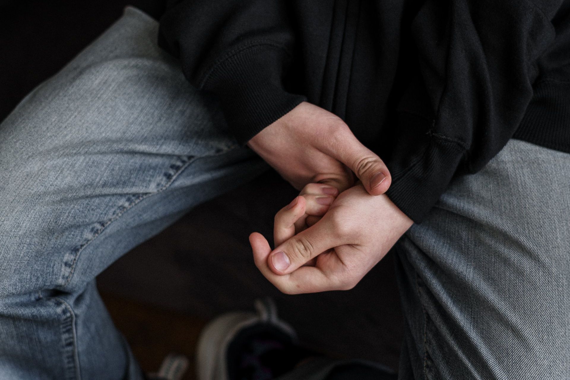 Photo of a person experiencing anxiety in Delaware