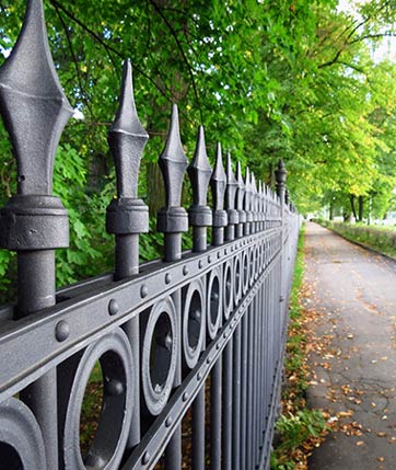 Old decorative iron fence - Fencing in Ocala, FL