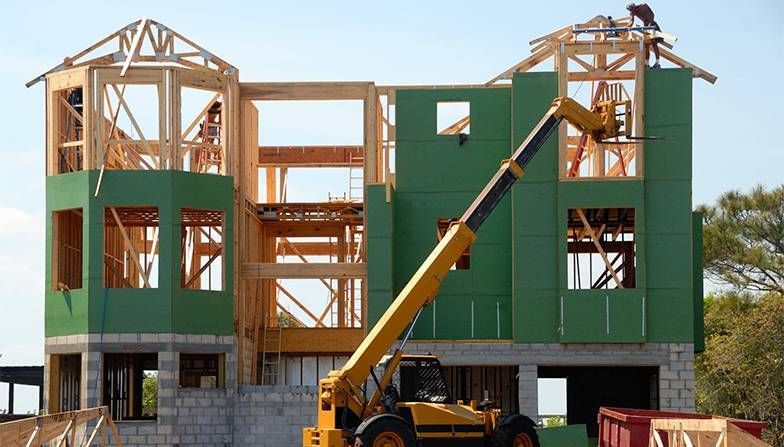 A new Vermont home build in progress by Juggernaut Construction Company
