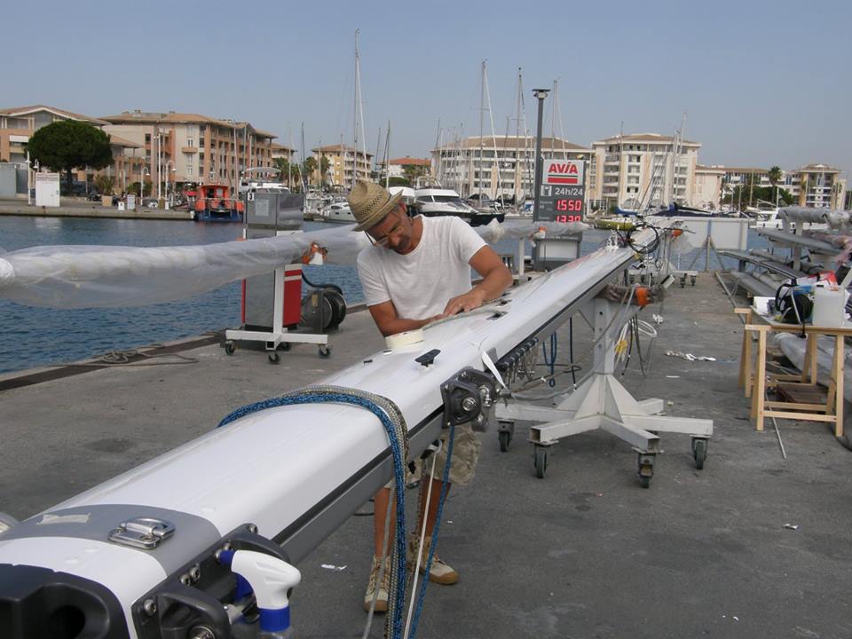 rivestimento di albero di imbarcazione