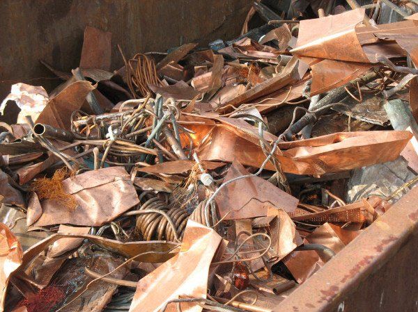 rottami metallici rame