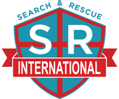 A logo for sr international search and rescue