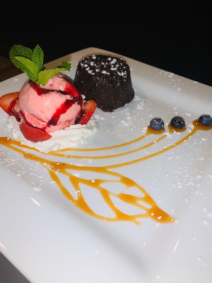 Brownie and Ice Cream