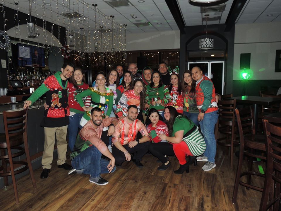 Ugly Christmas Sweater Party 5