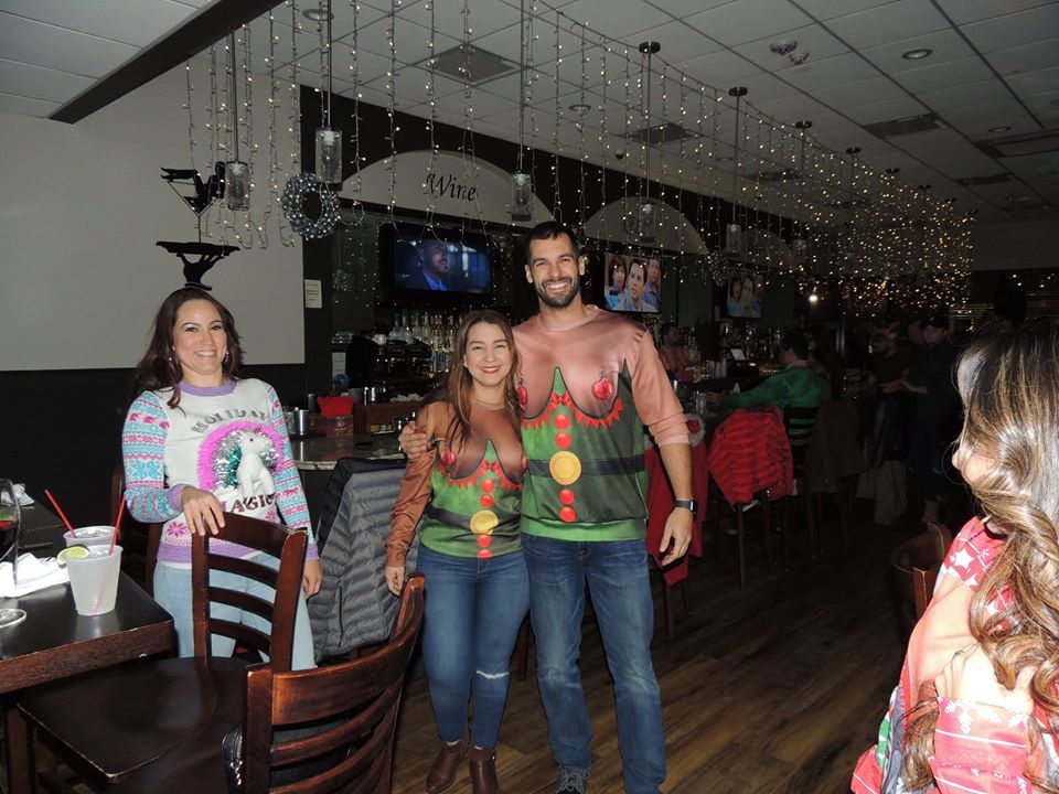 Ugly Christmas Sweater Party 7