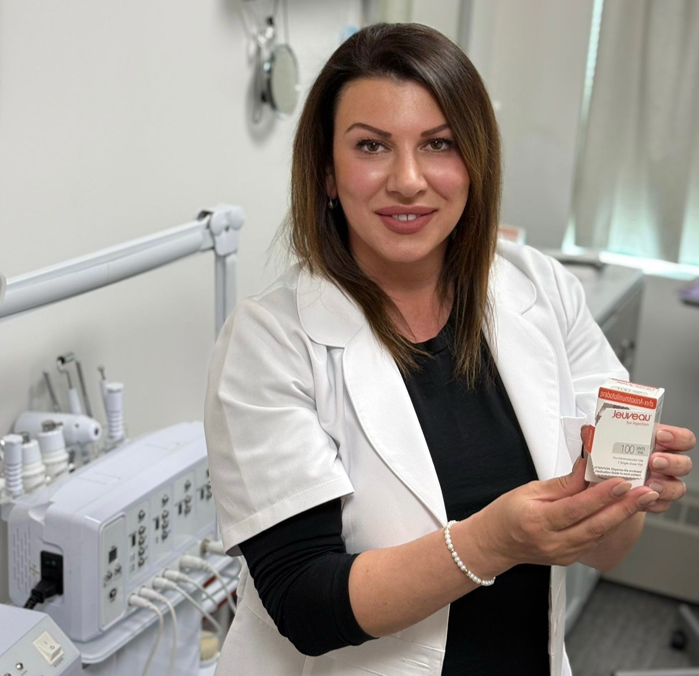 Lela showing botox injections at Lela Skin Care and Facials in Evergreen, CO