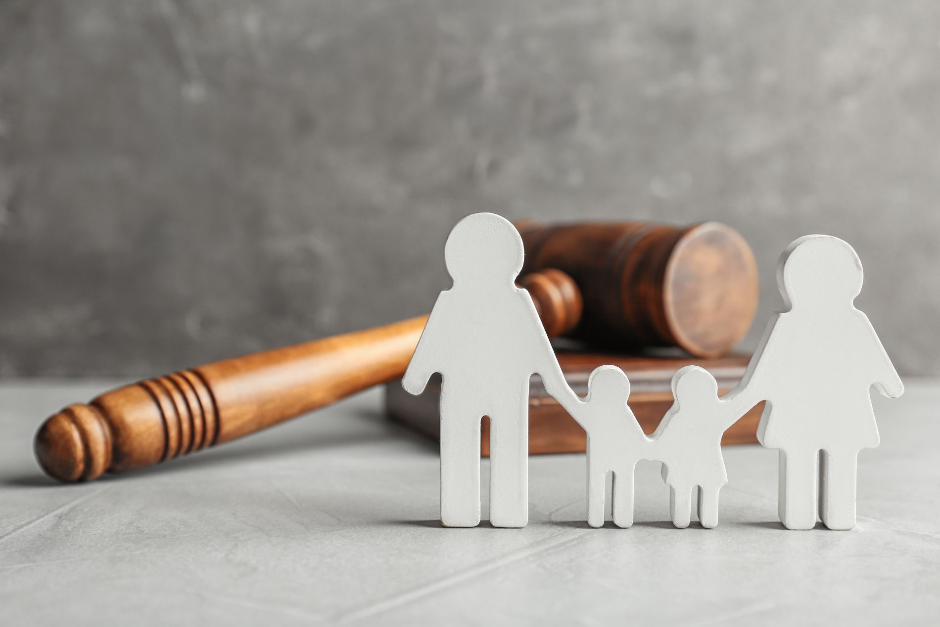 Gavel and family image
