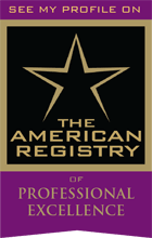 The American Registry award