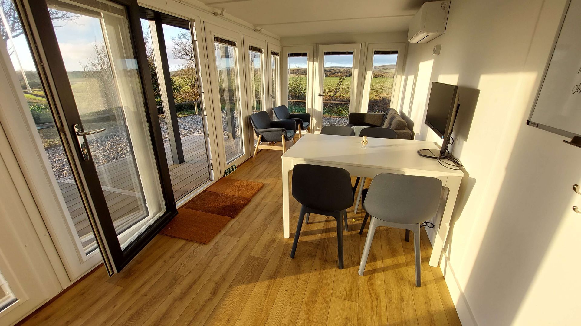 No pollution around EduDiverse as it's based in the countryside