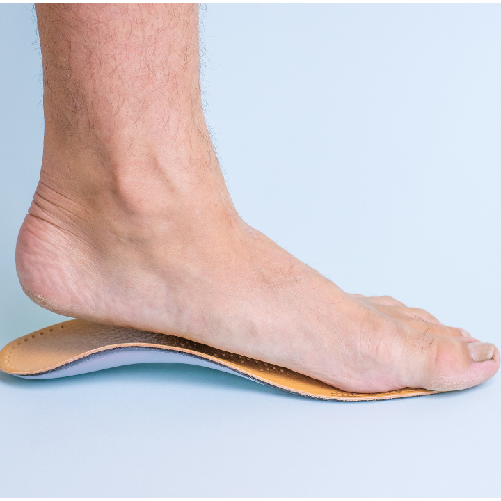 narrow flat feet