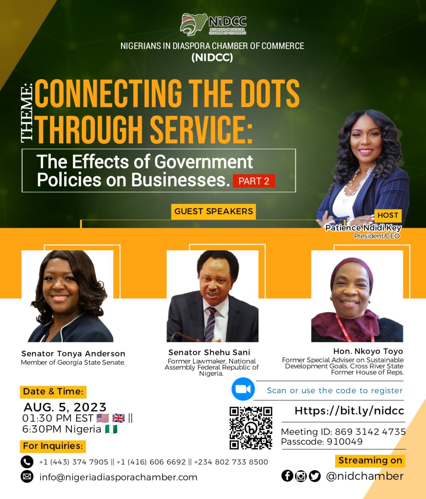 CONNECTING THE DOTS THROUGH SERVICE: THE EFFECTS OF GOVERNMENT POLICIES ON BUSINESSES - PART 2