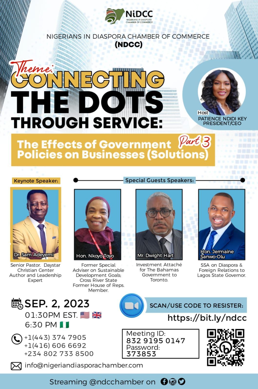 CONNECTING THE DOTS THROUGH SERVICE: THE EFFECTS OF GOVERNMENT POLICIES ON BUSINESSES (SOLUTION) - PART 3