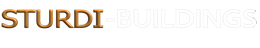 A logo for sturdi buildings is shown on a white background