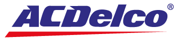 ACDelco logo in blue and red.