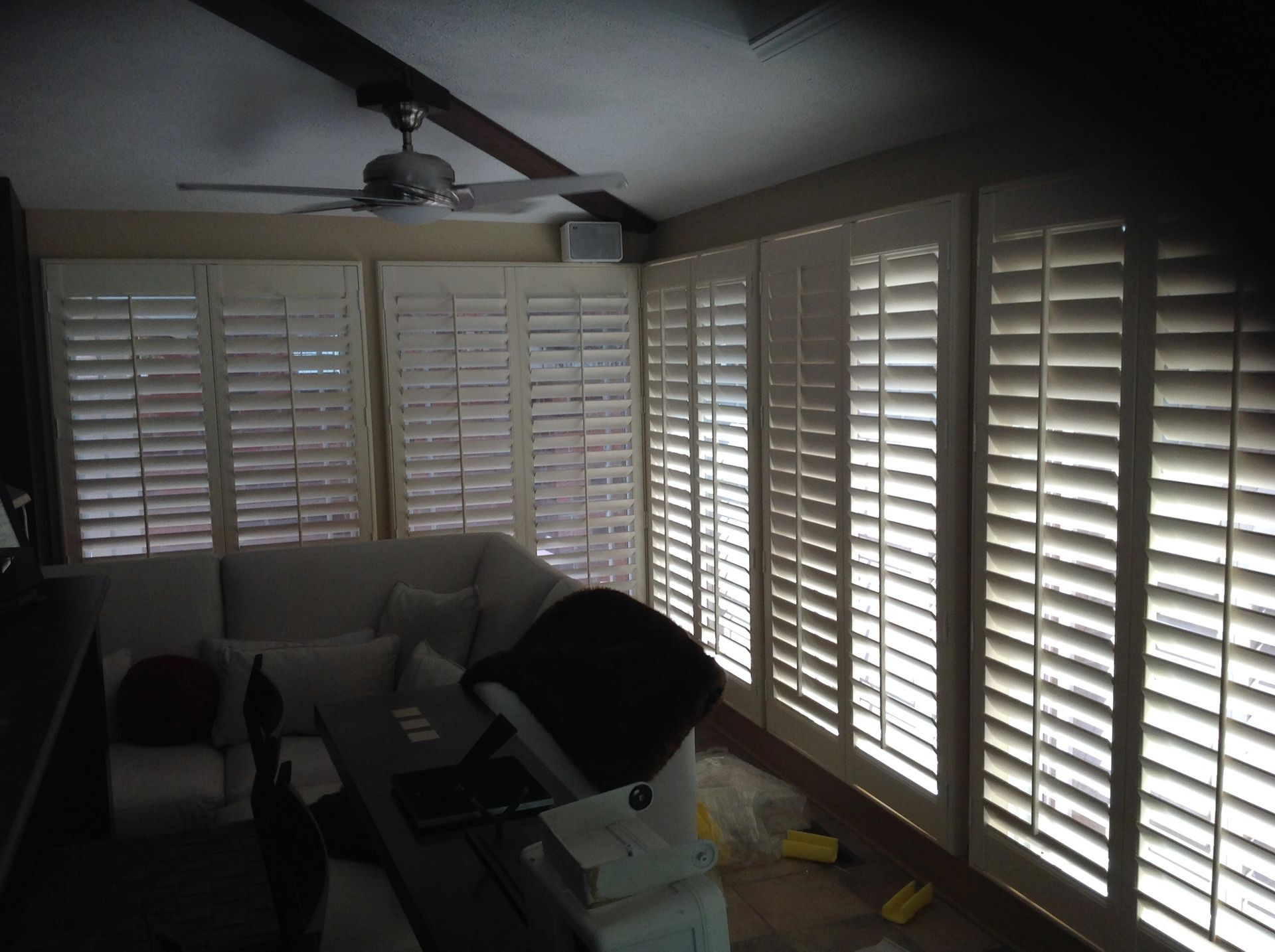 Backyard Living Space | Augusta, GA | Vision Shutters & Blinds Services