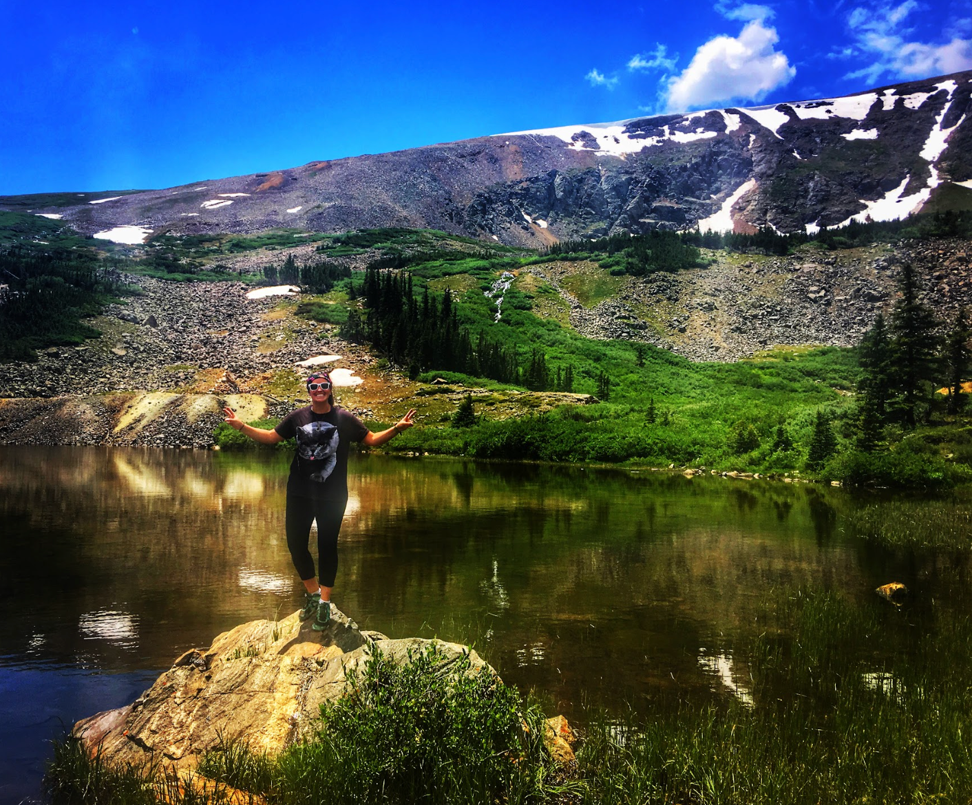 casey in the mountains at ripple and root therapy in colorado