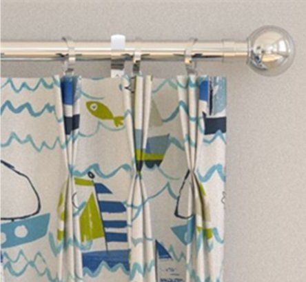 pinch curtain fish design